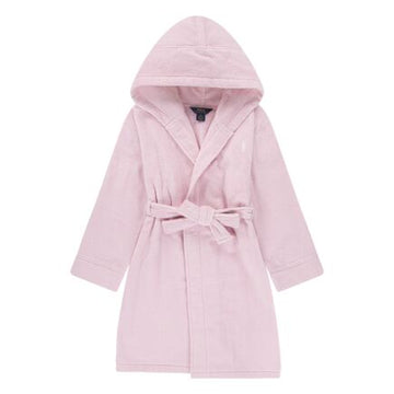 HOODED TERRY BATHROBE