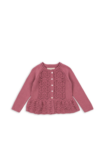 CABBY FRILL CARDIGAN GOTS