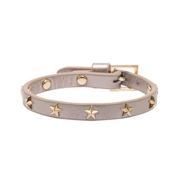 LEATHER STAR STUD BRACELET MINI