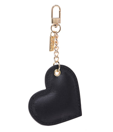 LEATHER HEART CHARM NAPPA
