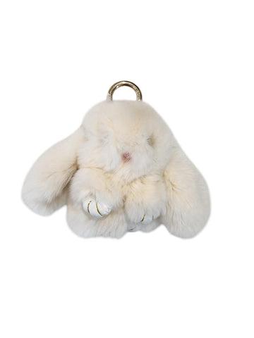 FLUFFY BUNNY BAG CHARM