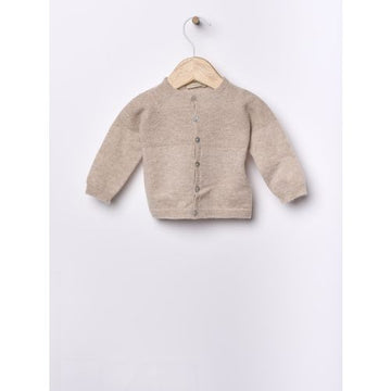 CARDIGAN KNITTED IN WOOL AND CASHMERE BLEND LITTLE LOVE