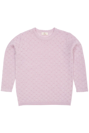 MERINO POINTELLE BLOUSE