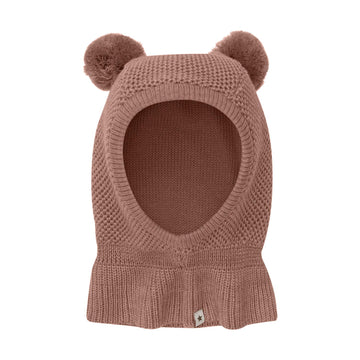 BALACLAVA WINDSTOP POMPOMS