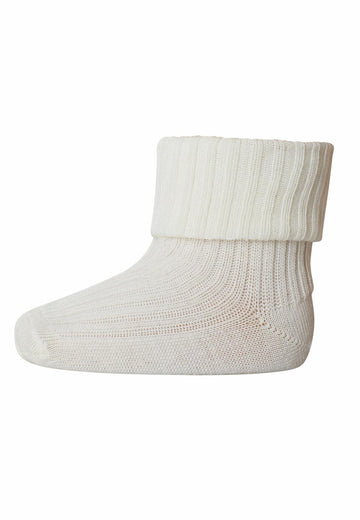 WOOL RIB BABY SOCKS