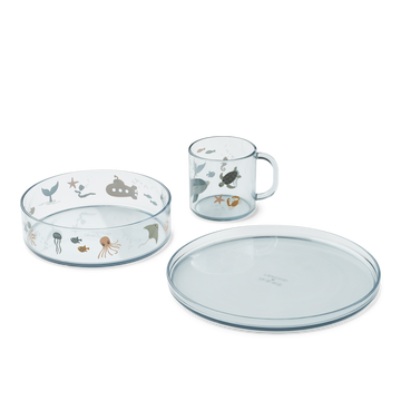 SIVA PRINTED TRITAN TABLEWARE