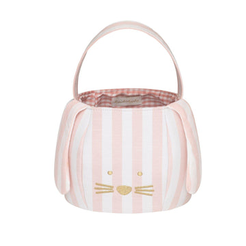 STRIPY BUNNY BUCKET BAG