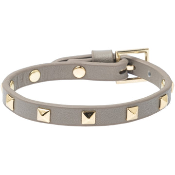 LEATHER STUD BRACELET MINI