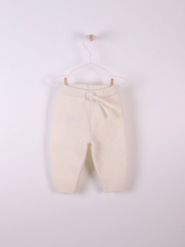 TROUSERS KNITTED IN MERINO WOOL WEDOBLE PLAY