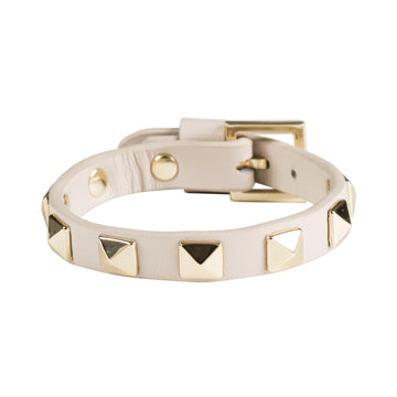 LEATHER STUD BRACELET