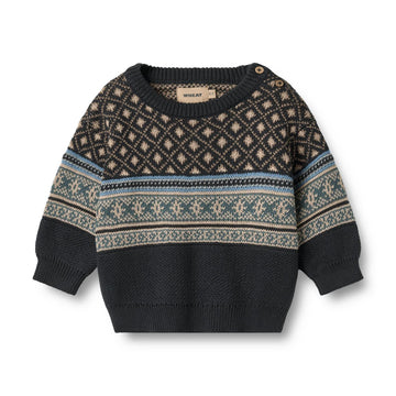 JULIUS JAQUARD PULLOVER