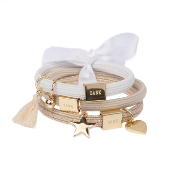 HAIR TIES 3PK CHARM COMBO