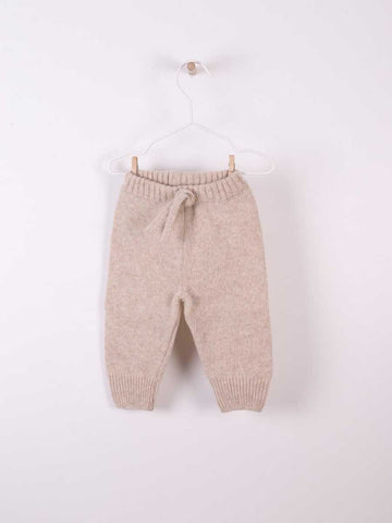 TROUSERS KNITTED IN MERINO WOOL WEDOBLE PLAY