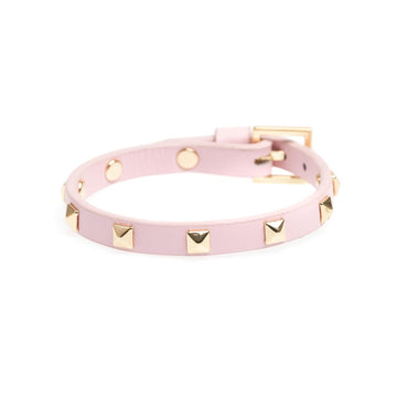 LEATHER STUD BRACELET MINI