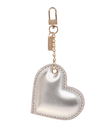 LEATHER HEART CHARM NAPPA