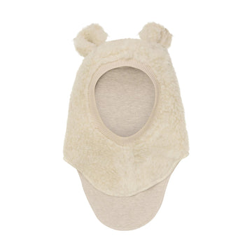 BALACLAVA EARS WOOL TEDDY