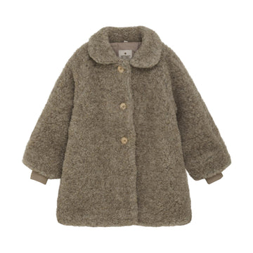 COAT WOOL TEDDY W LINING