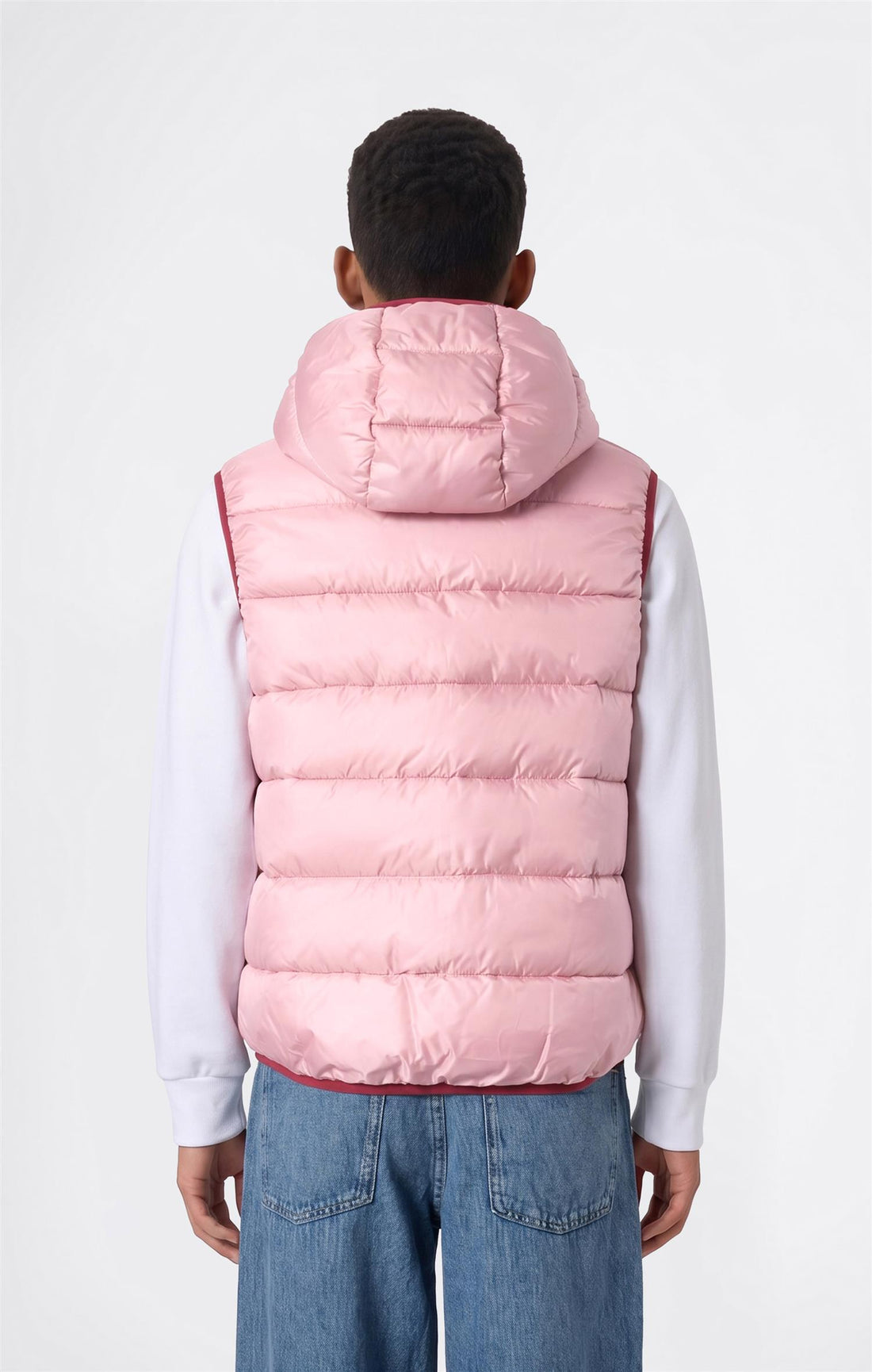 HOODED FULL ZIP VEST