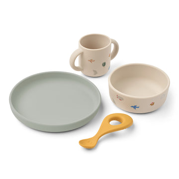 VIVI PRINTED TABLEWARE SET
