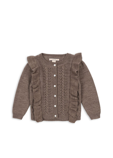 FIOL FRILL CARDIGAN