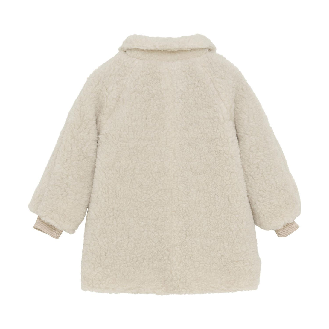 COAT WOOL TEDDY W LINING