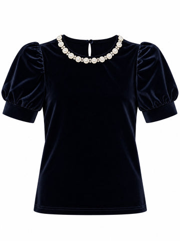 EMMA VELVET TOPP