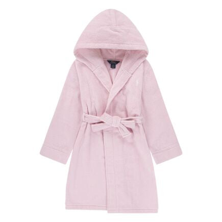 HOODED TERRY BATHROBE