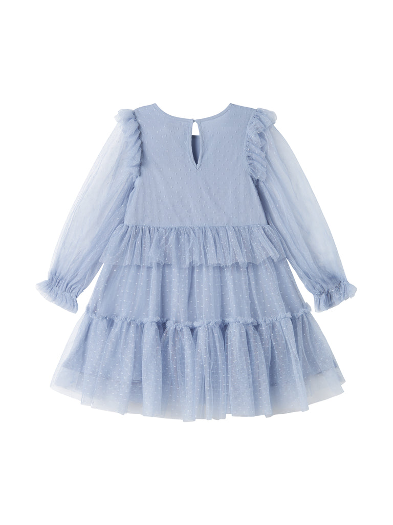DOTH LS TULLE DOTTY DRESSES