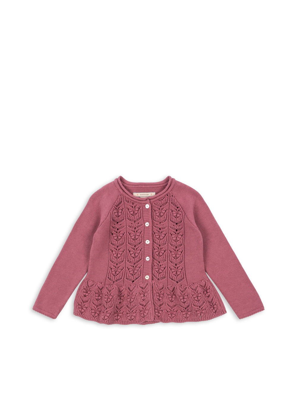 CABBY FRILL CARDIGAN GOTS