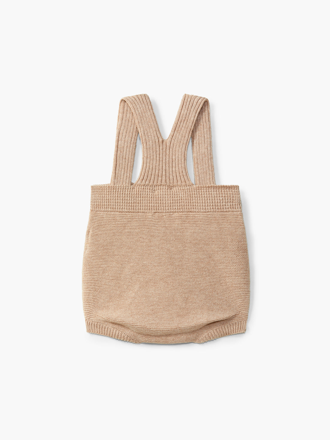 SHOULDER STRAPS SHORTIE KNITTED IN WOOL