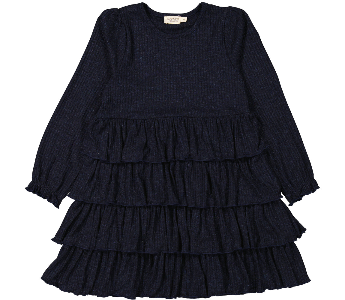 DISAN GLITTER RIB DRESSES
