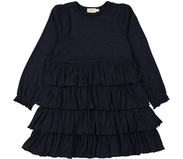 DISAN GLITTER RIB DRESSES
