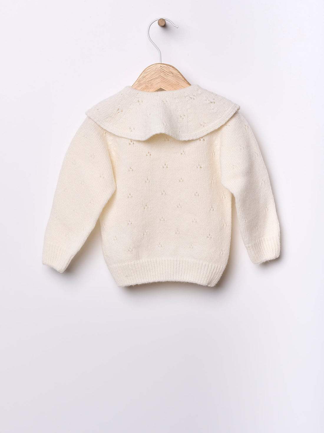 CARDIGAN KNITTED IN MERINO WOOL HAPPY GIRL
