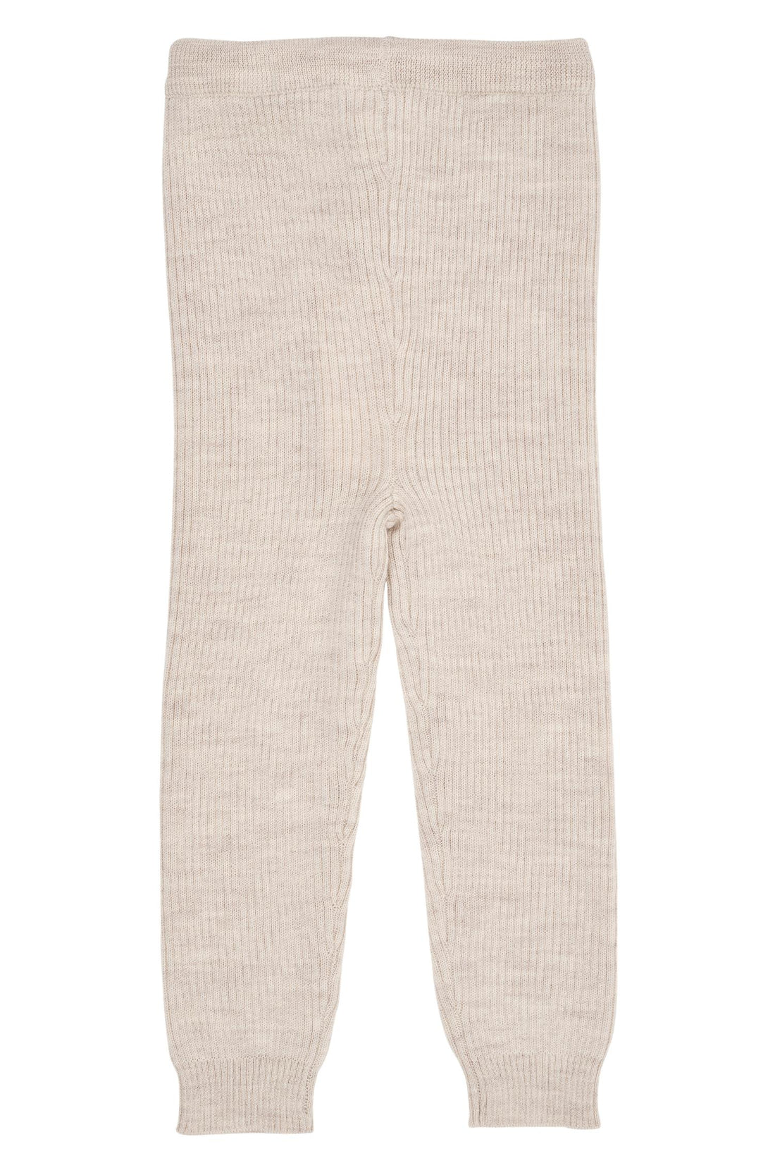MERINO RIB LEGGINGS W DRAWSTRINGS
