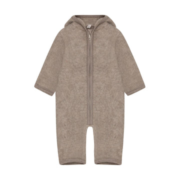 PRAM SUIT EARS WOOL FLEECE