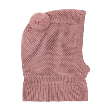 BALACLAVA WINDSTOP POMPOMS