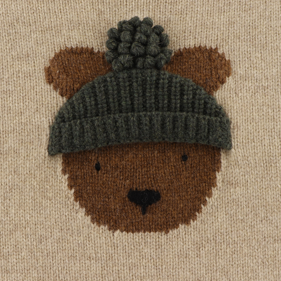 DENN MERINO WOOL SWEATER BEAR