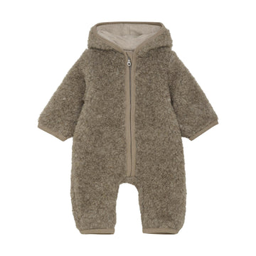 PRAM SUIT WOOL TEDDY W LIN