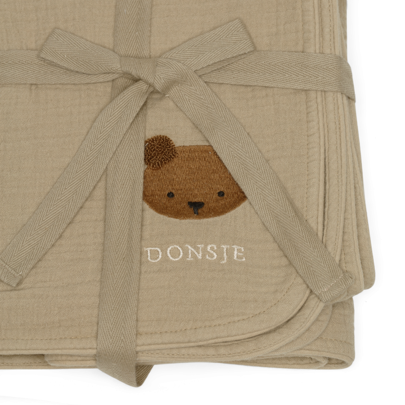 PLOEKIE MUSLIN BLANKET XL BEAR