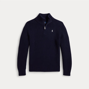HALF ZIP SWEATER