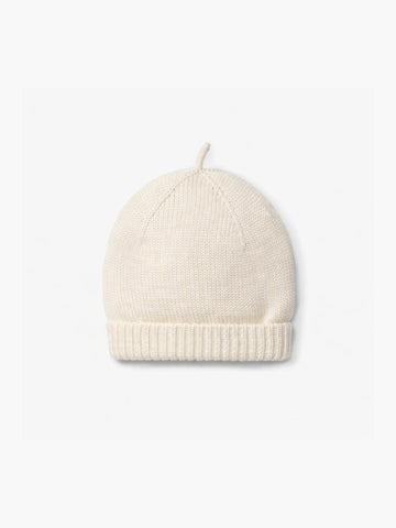 BEANIE KNITTED IN MERINO WOOL
