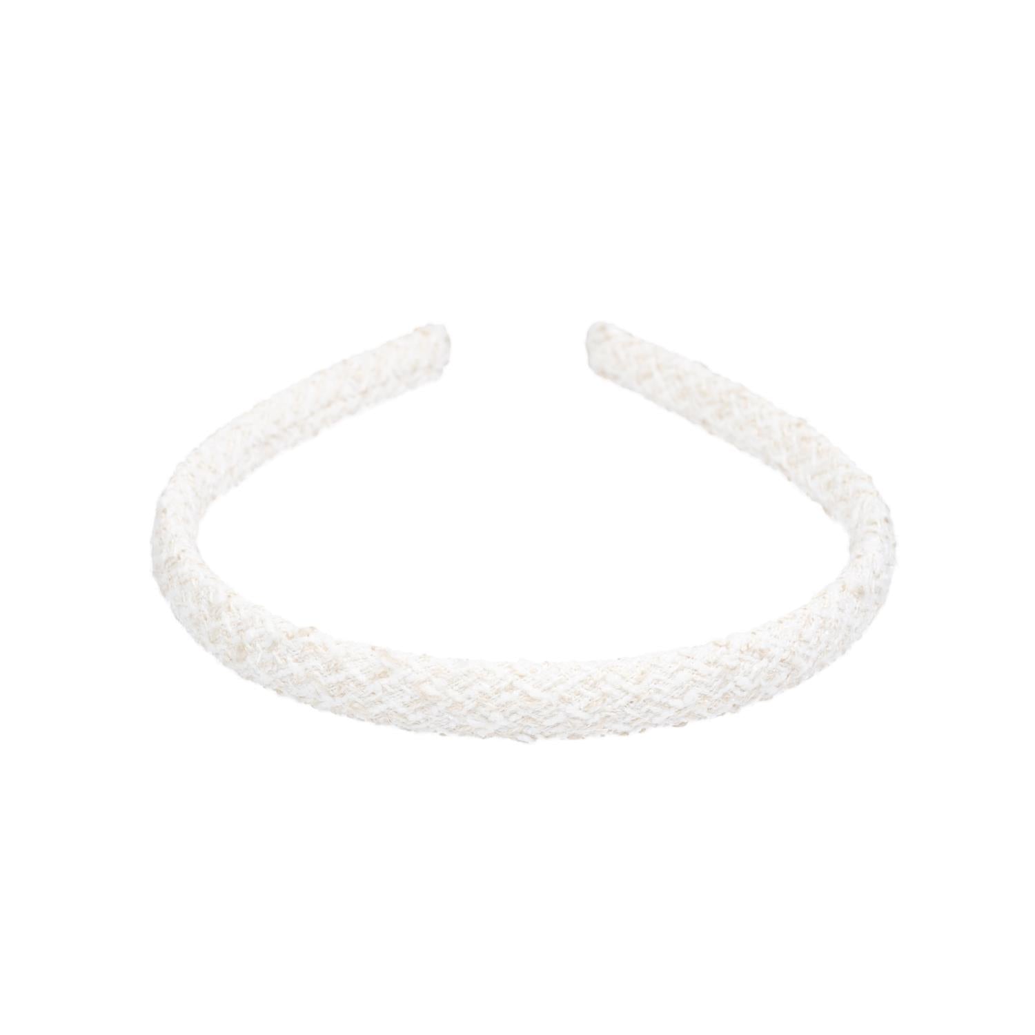 TWEED HAIR BAND THIN