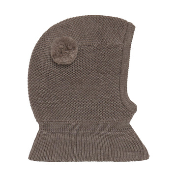 BALACLAVA WINDSTOP POMPOMS