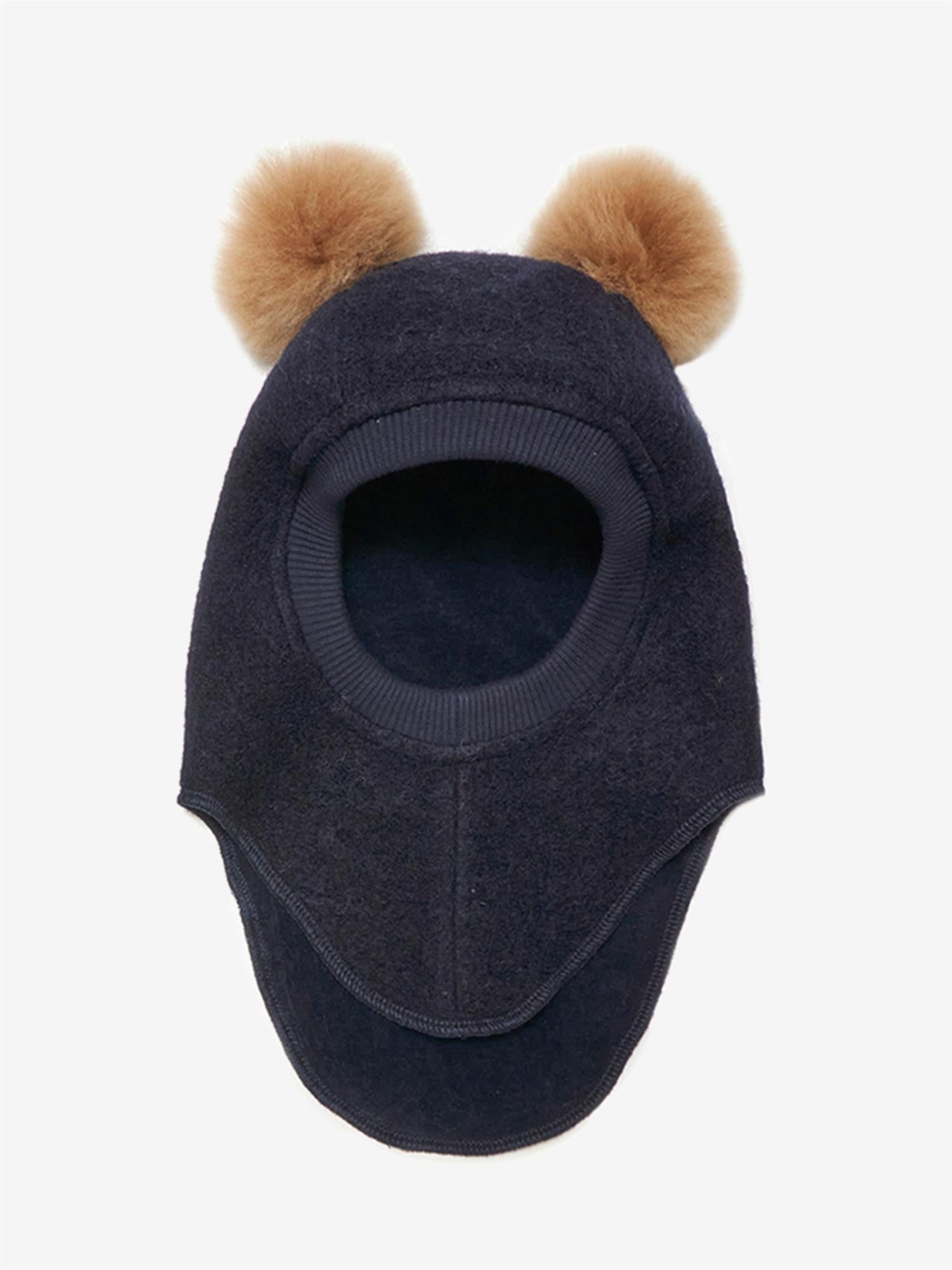 BALACLAVA WALPACA POMPOMS