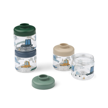 DOMINIQUE BABY FOOD TRITAN BOXES 4-PACK