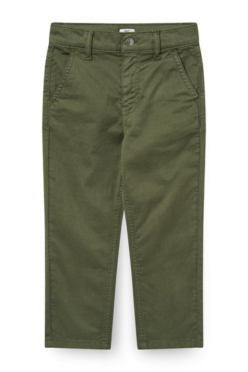 SILKY TWILL CHINOS SLIM - WITH STRETCH