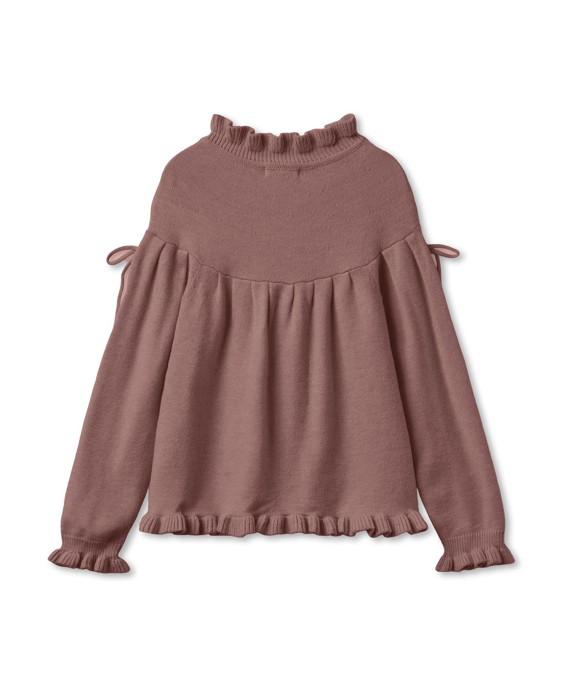 KINO LS KNIT BLOUSE