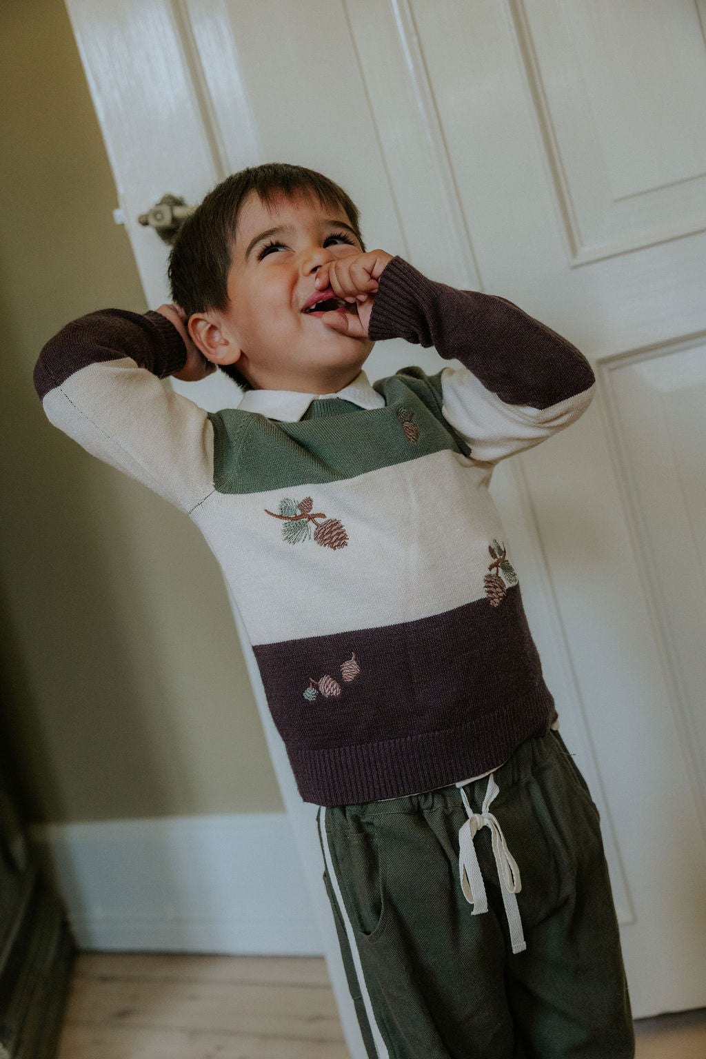 BENNA PINECONE PULLOVER