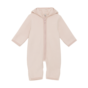 PRAM SUIT EARS COT. FLEECE
