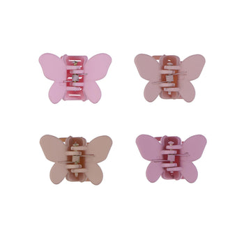 LITTLE BUTTERFLY CLAW CLIPS 4PK